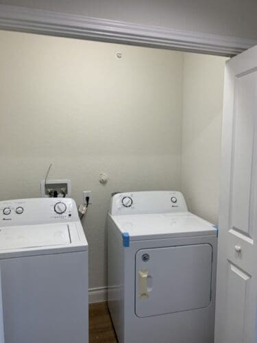 Washer and Dryer NOT Included.