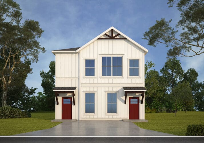 Farmhouse 2 - Stacked Duplex